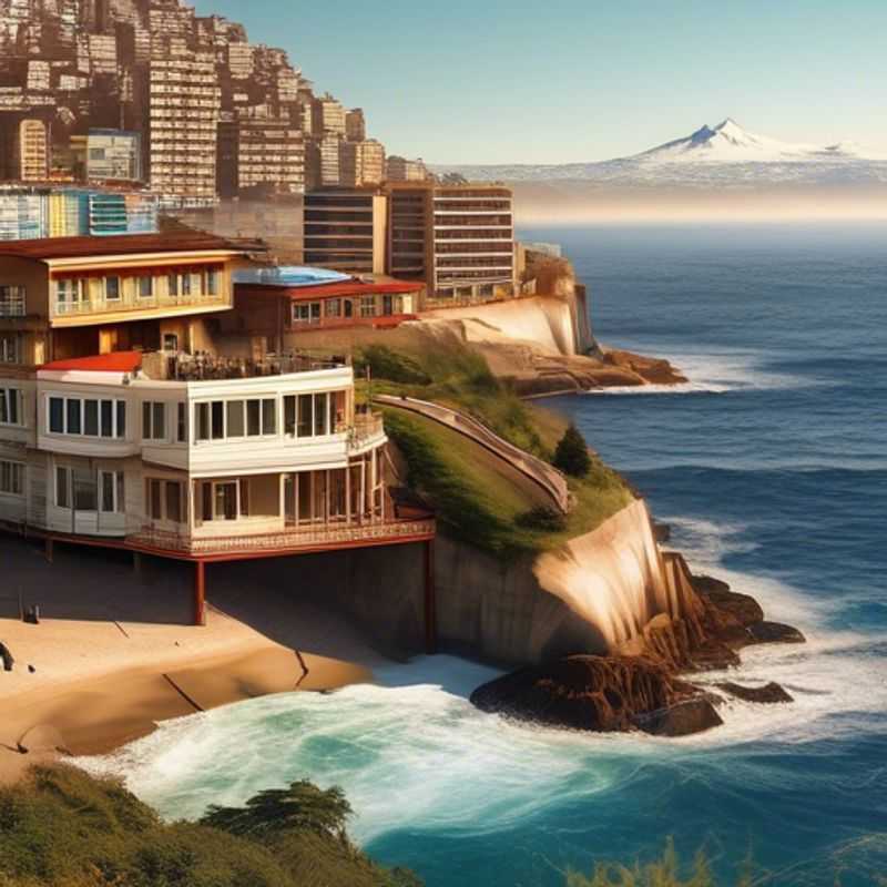 Valparaiso, Chili: Couleurs vibrantes et architecture pittoresque sur les collines.