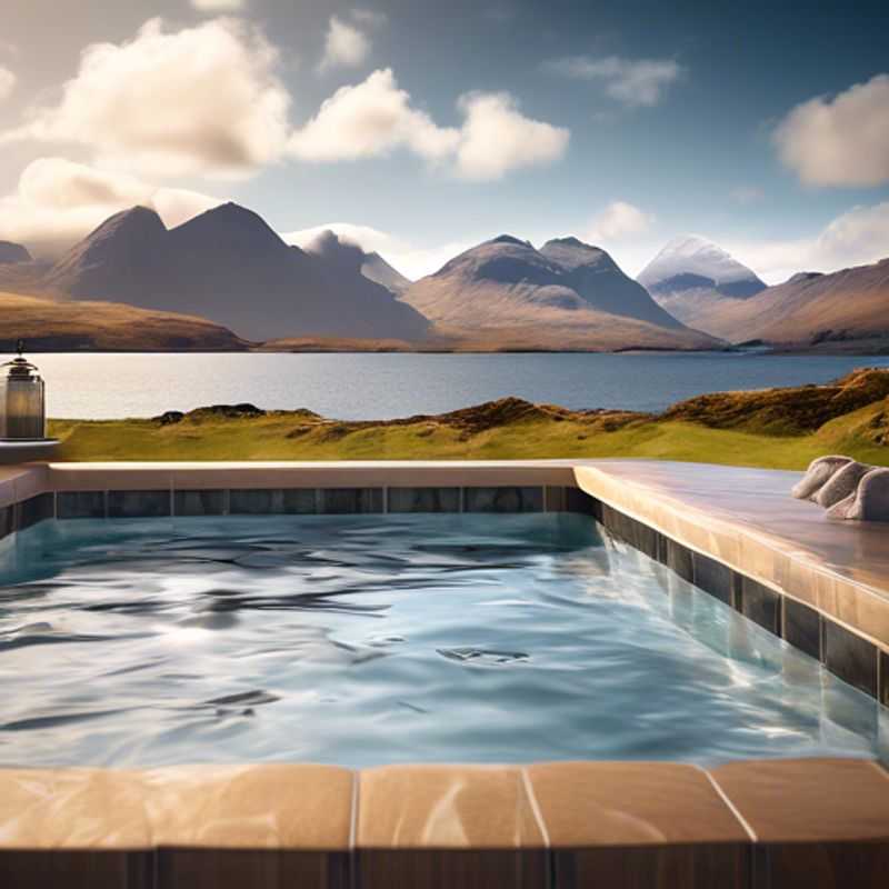 Déguster un festin gastronomique dans un restaurant étoilé Michelin sur l'île de Skye, en Écosse, à l'automne