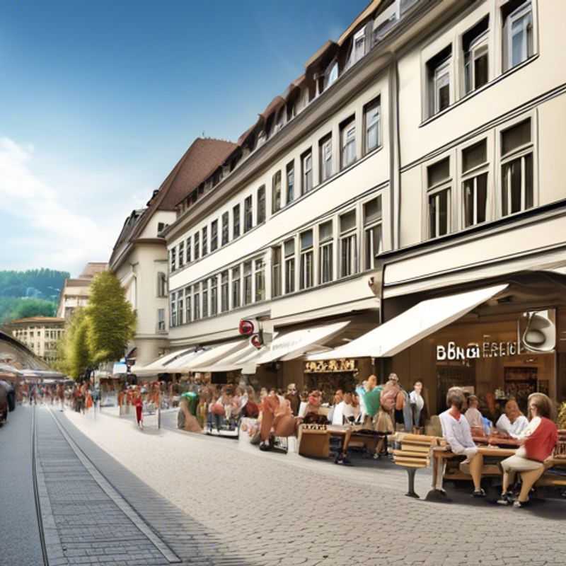 Deux couples, les voyageurs de luxe à long terme, profitant d'une promenade automnale dans les rues pavées de Zurich, la beauté des feuilles d'automne se reflétant dans le lac scintillant.