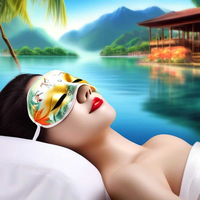 A luxurious silk eye mask, perfect for blocking out light and promoting restful sleep.