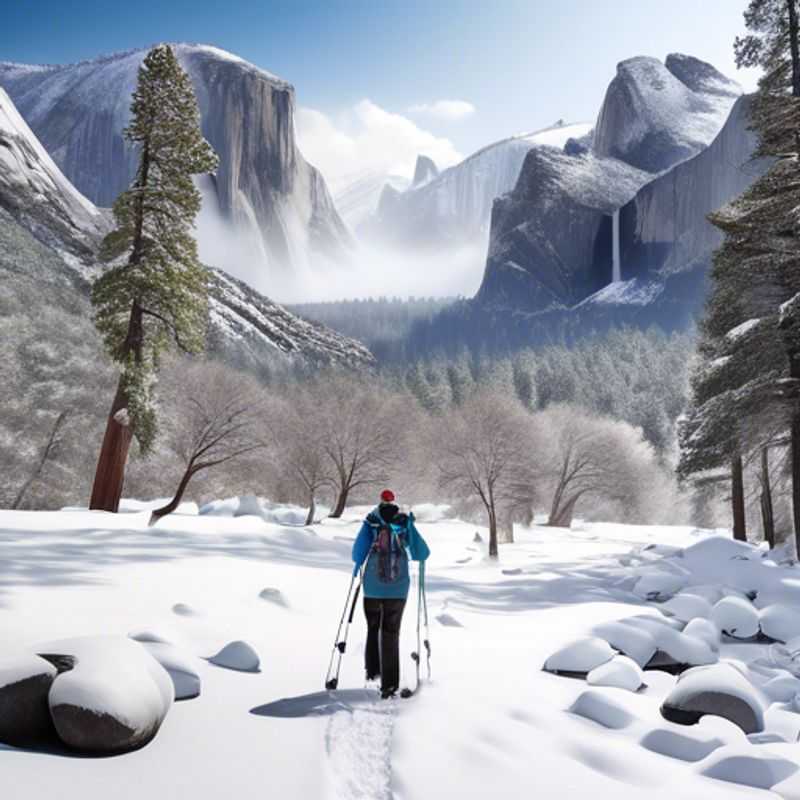 Conquering Yosemite's Frozen Colossus: A Winter Hike to the Top of the Falls