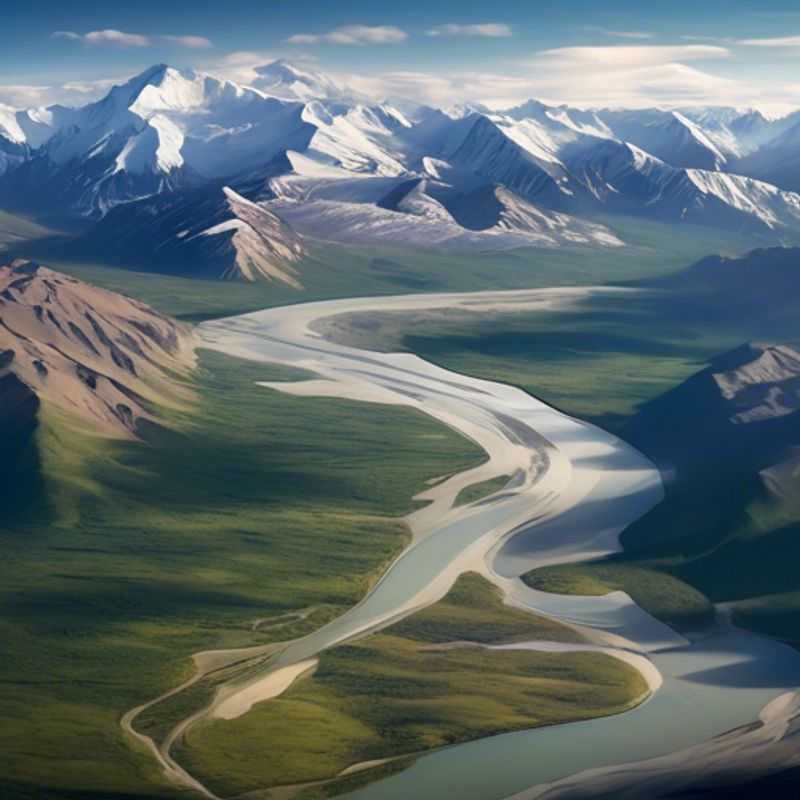 Deux couples, les Voyageurs de Luxe à Long Terme, profitant d'un séjour rafraîchissant de 24 heures en Alaska, entourés de paysages époustouflants.