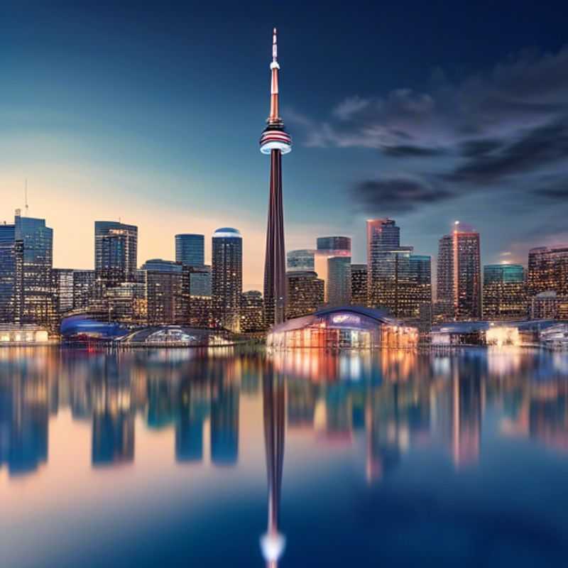 Trois couples profitant des couleurs éclatantes de l'automne à Toronto, Canada, lors de leur escapade de 4 jours en tant que touristes de luxe écoresponsables.