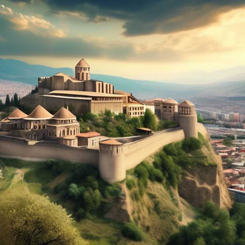 Dévoilez les Secrets du Château de Narikala : Un Voyage Printanier à Tbilissi