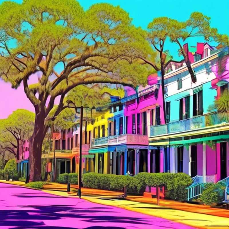 Savannah, USA : Charme du Sud, architecture historique et squares luxuriants.