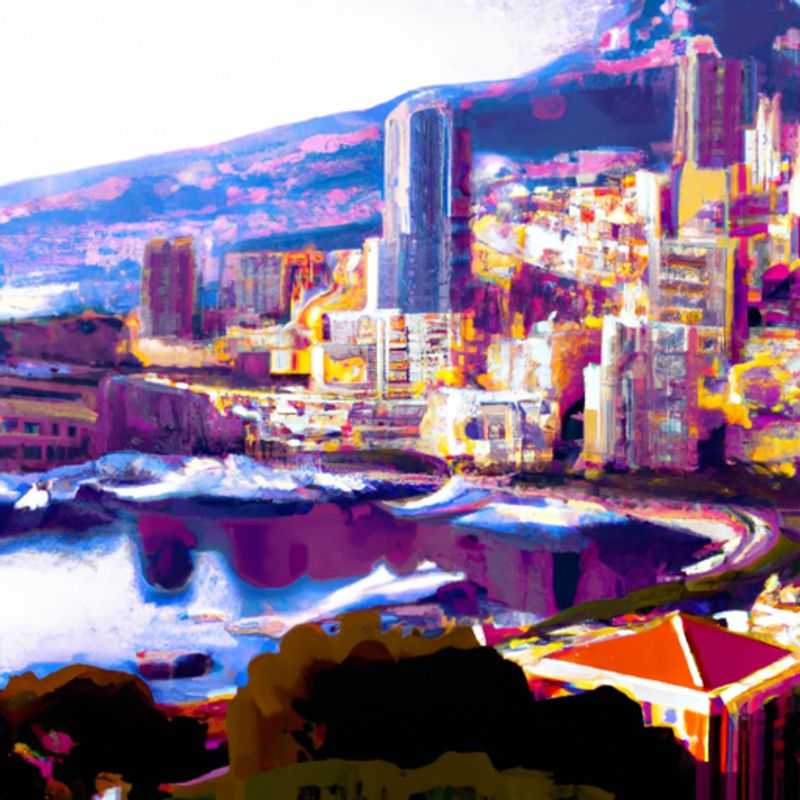 Uma família feliz passeia pelas ruas opulentas de Monte Carlo, Mônaco, cercada pelo esplendor do outono, em uma jornada inesquecível de duas semanas.