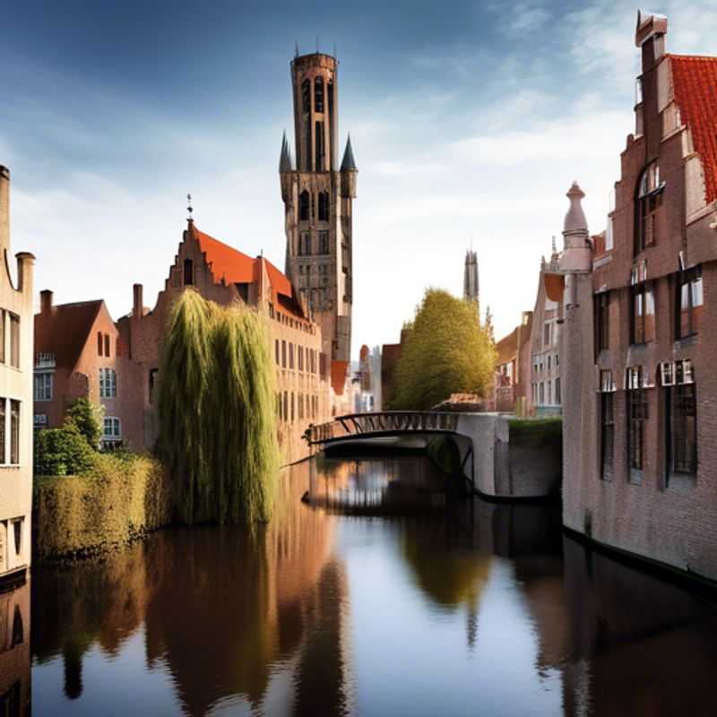 Bruges, Belgique: Charme hivernal et élégance intemporelle. (Bruges, Belgium: Winter charm and timeless elegance.)