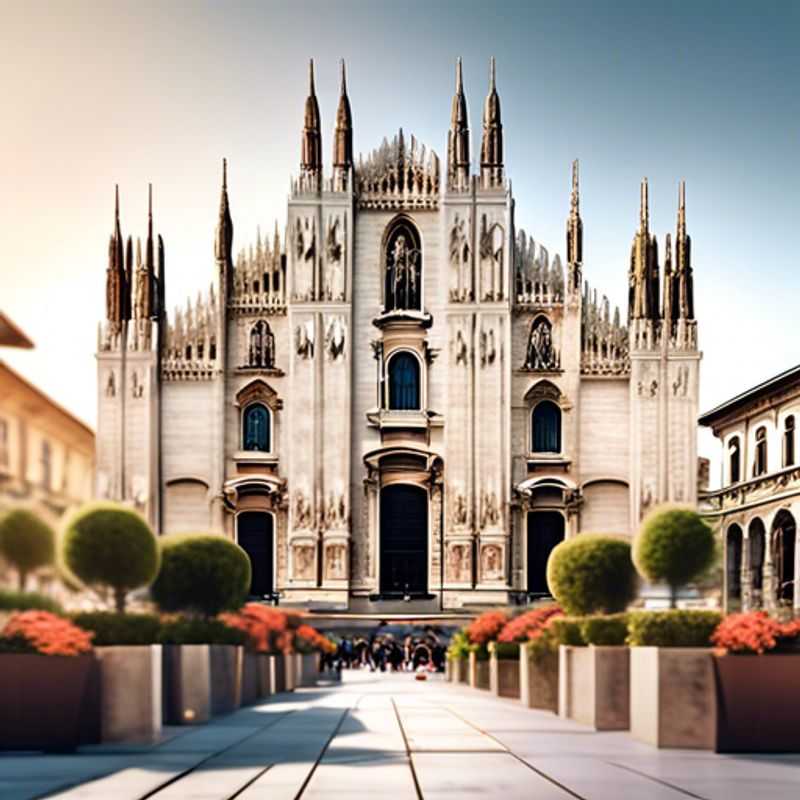 Un couple explorant la splendeur de Milan, Italie, au printemps, en tant que voyageurs du Luxury Group, profitant de 4 jours de découvertes luxueuses et d'expériences inoubliables.