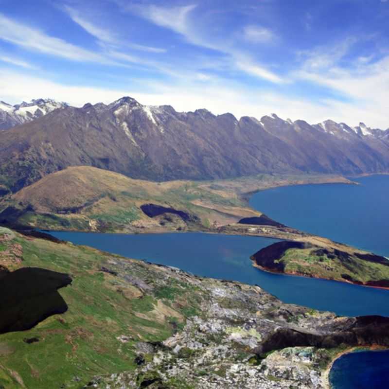 Um Passeio de Barco pelo deslumbrante Lago Wakatipu na primavera em Queenstown