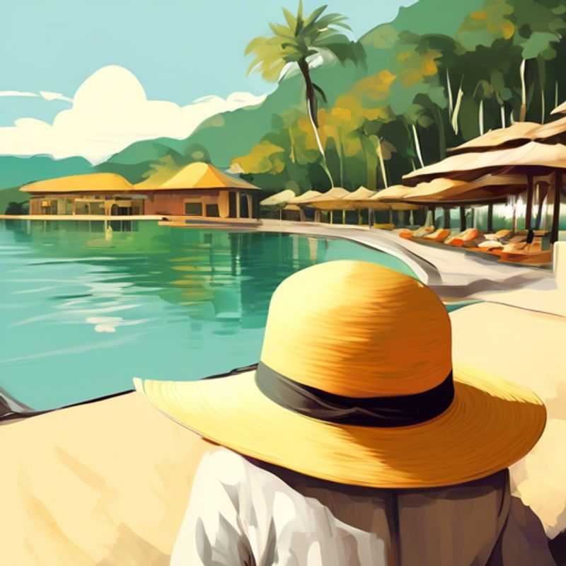 A stylish wide-brimmed hat, perfect for sun protection and adding a touch of elegance to your outfit.