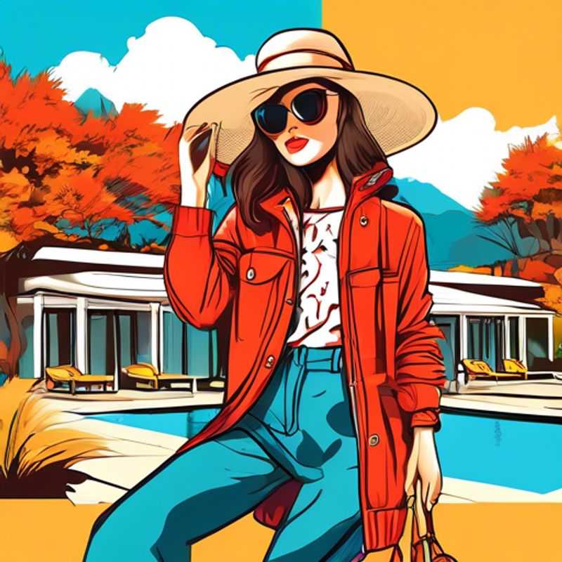 Vêtements de créateur confortables pour le voyage, conçus pour l'élégance et la praticité, parfaits pour explorer le monde avec style.