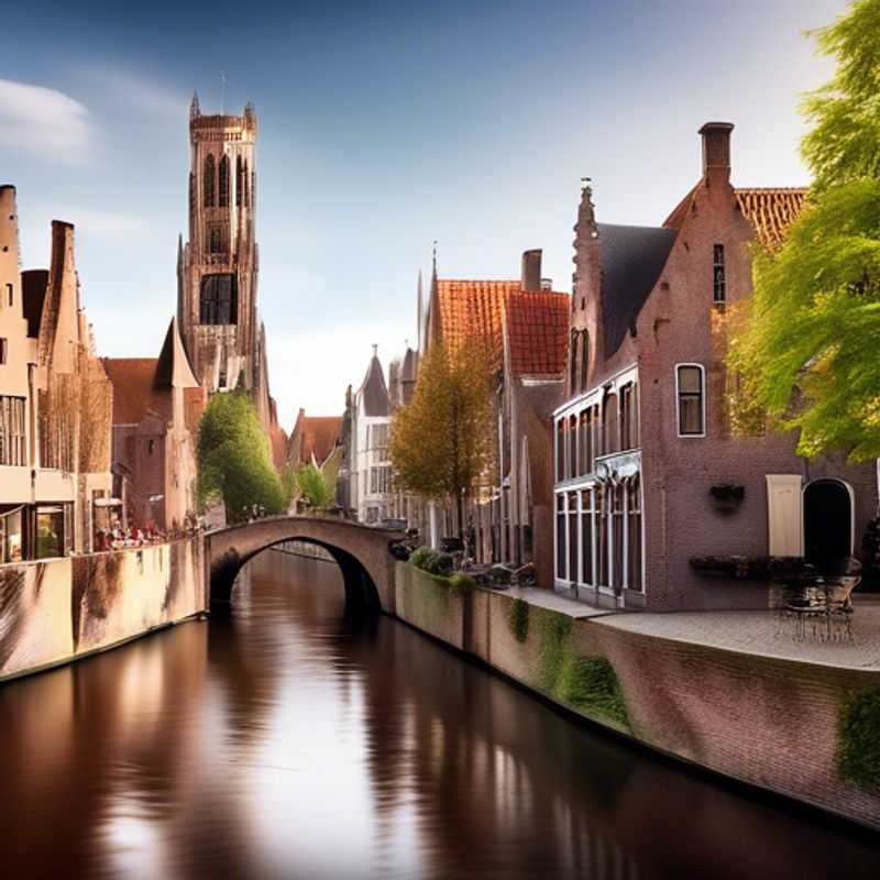 Visita la Basílica de la Santa Sangre y admira su arquitectura medieval en Brujas&#44; Bélgica&#44; durante el invierno