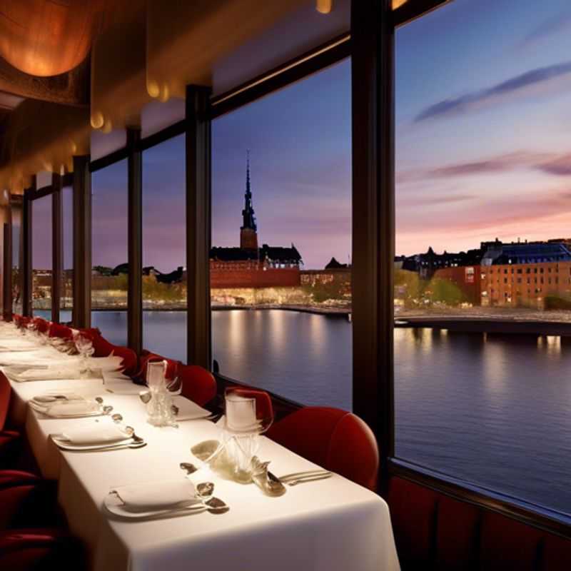 Une famille avec des enfants, les gourmets de luxe, explorant les ruelles enneigées de Stockholm, Suède, pendant leur voyage de 4 jours en hiver, savourant des délices culinaires et découvrant la magie de la ville.