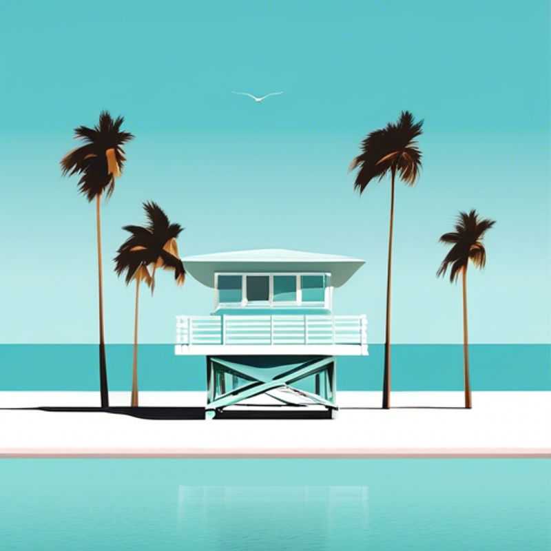Plage de Miami Beach, Floride : le luxe à l'état pur ?
