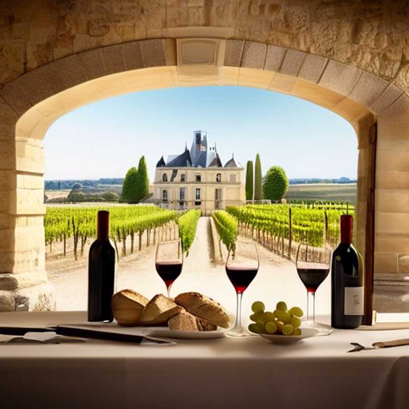 Explorez les vignobles historiques et les châteaux de la région du Médoc à Bordeaux en hiver