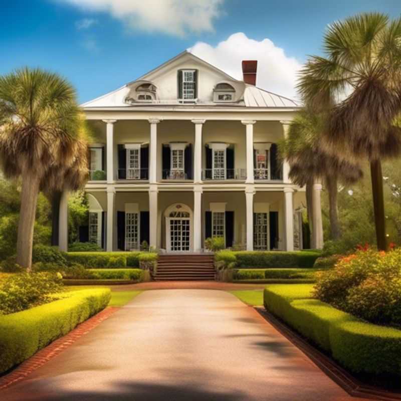 A solo traveler savoring the charm of Charleston, USA, surrounded by vibrant fall foliage and historic architecture, on a luxurious 5-day staycation.