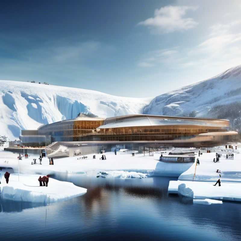 Trois couples de luxe éco-touristes découvrant la beauté printanière d'Oslo, en Norvège, lors de leur voyage de deux semaines, entourés de paysages verdoyants et de l'architecture scandinave.