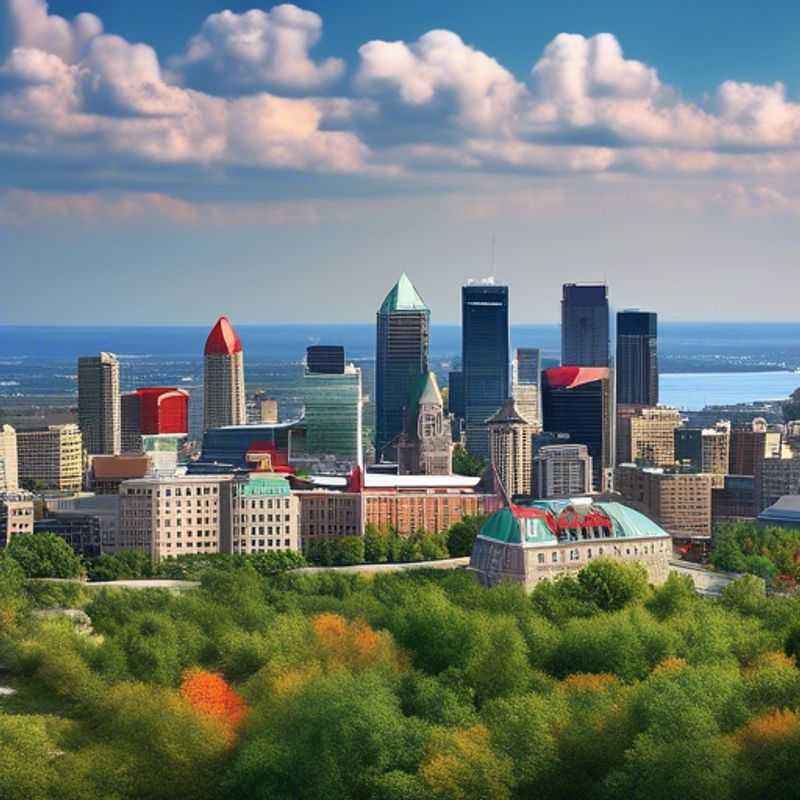Montréal, Canada : architecture élégante et ambiance chic.