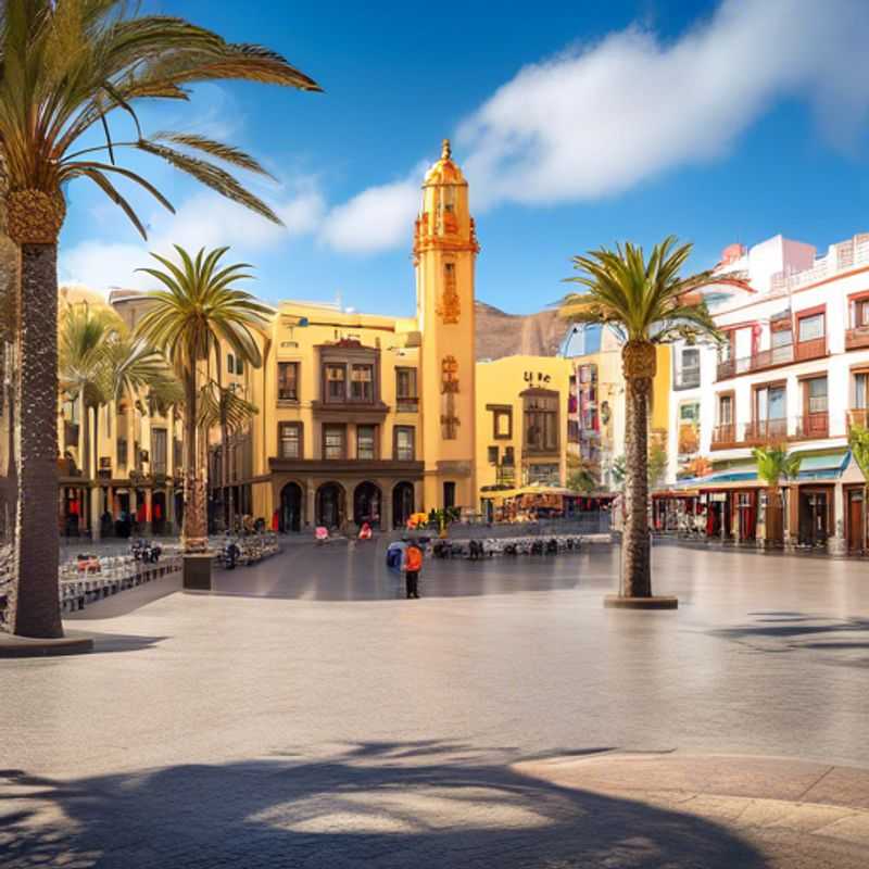Two couples basking in the warm winter sun at Las Palmas de Gran Canaria, Spain, capturing the essence of luxury travel during their 24-hour adventure.