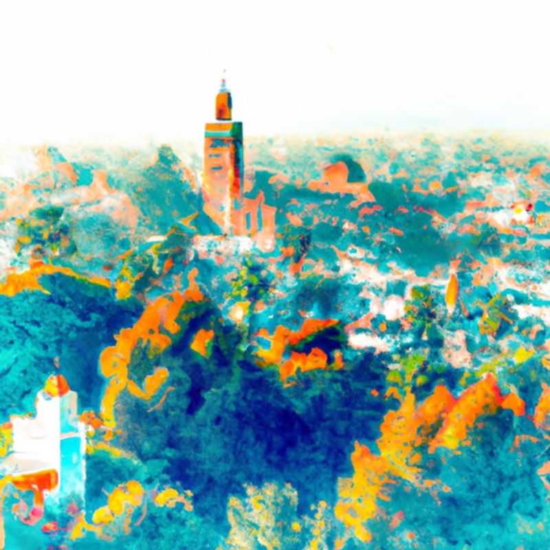 Um casal desfruta de um passeio de carruagem pelas vibrantes ruas de Marrakech, Marrocos, durante sua escapada de outono de 5 dias, imersos na cultura e nos encantos desta cidade exótica.