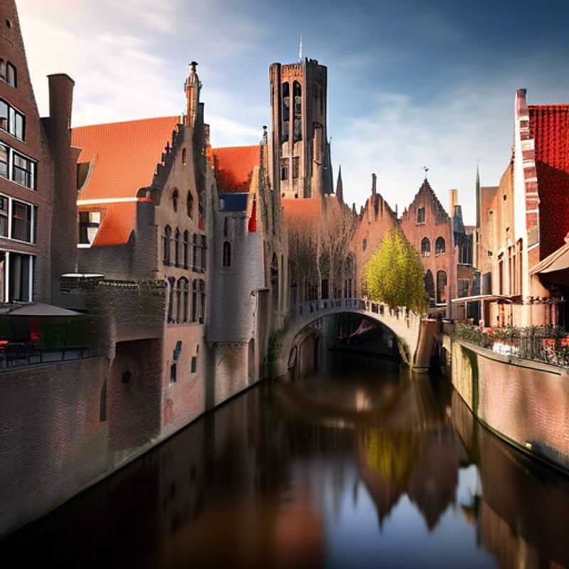 Explora el centro histórico y los canales en carruaje tirado por caballos en Brujas&#44; Bélgica&#44; durante el invierno
