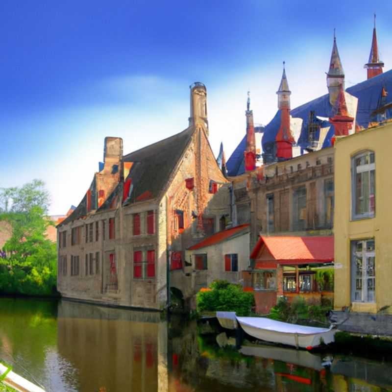 Visita à Cervejaria De Halve Maan na Primavera em Bruges, Bélgica