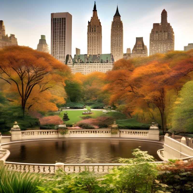 Un voyageur en solo, The Luxury Gap Year Traveler, profite de la magie hivernale de New York City, avec l'Empire State Building scintillant en toile de fond.