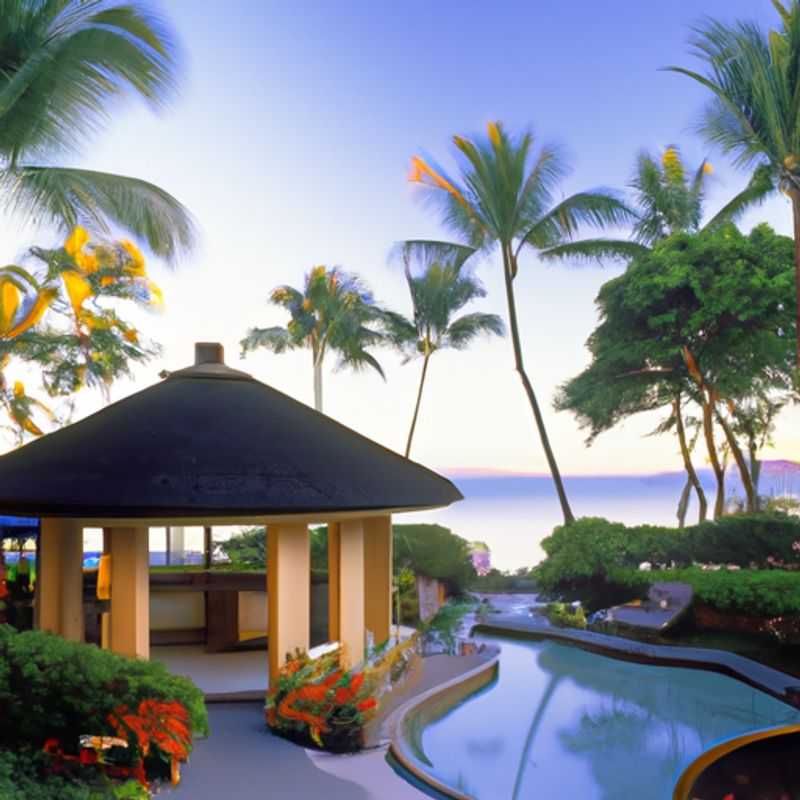 Dois casais passeando pela deslumbrante costa de Maui, nos EUA, cercados por águas azul-turquesa e falésias verdejantes, durante sua viagem de uma semana no verão.