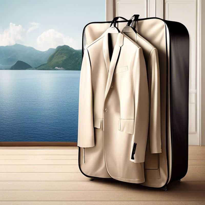 Elige una maleta para ropa con bolsillos, perchas o correas para una organización y comodidad óptimas