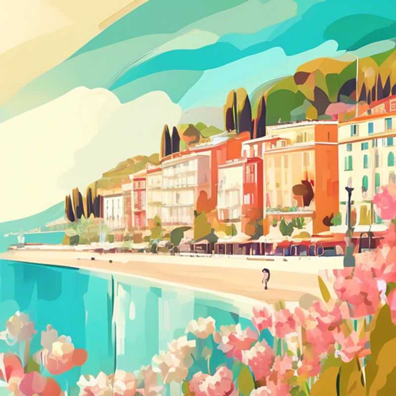 Nice, France : Luxe et splendeur sur la Côte d'Azur. (Nice, France: Luxury and splendor on the French Riviera.)
