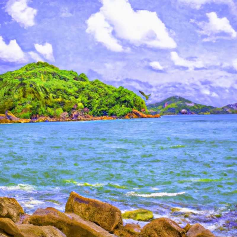 Três casais desfrutam das águas azul-turquesa e das areias brancas das Seychelles, um paraíso tropical no Oceano Índico, durante sua escapada de 24 horas no inverno.
