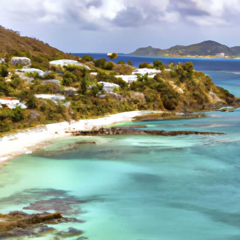 Praia de Colombier: um paraíso caribenho na primavera