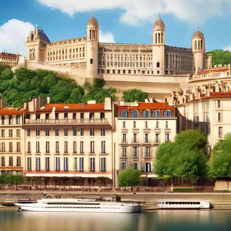Lyon, la lumière dorée d'un coucher de soleil hivernal sur les toits, illustrant son charme et son luxe discret.
