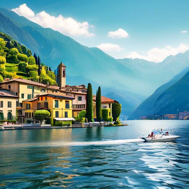 Explore a histórica Villa del Balbianello e seus jardins pitorescos no Lago de Como durante o inverno