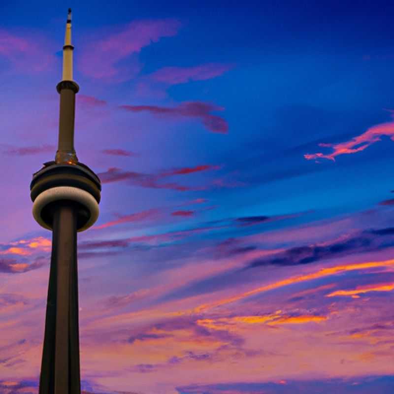 Três casais aproveitam a mágica atmosfera de inverno em Toronto, Canadá, em uma viagem de duas semanas para explorar as atrações da cidade, como a icônica CN Tower coberta de neve.
