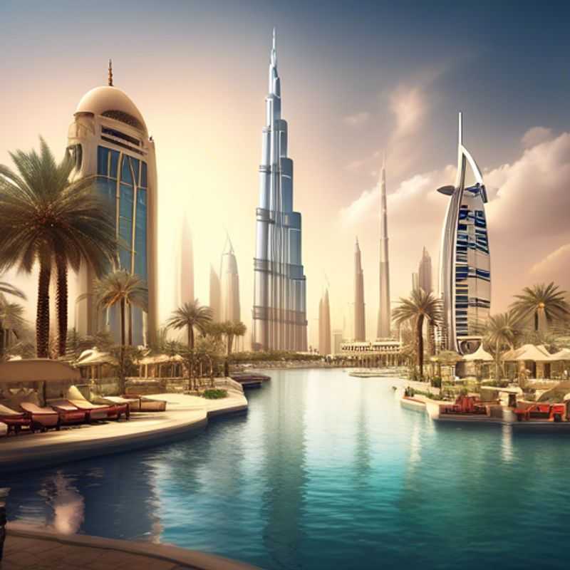 Dubaï, Émirats Arabes Unis : architecture futuriste et luxe démesuré.