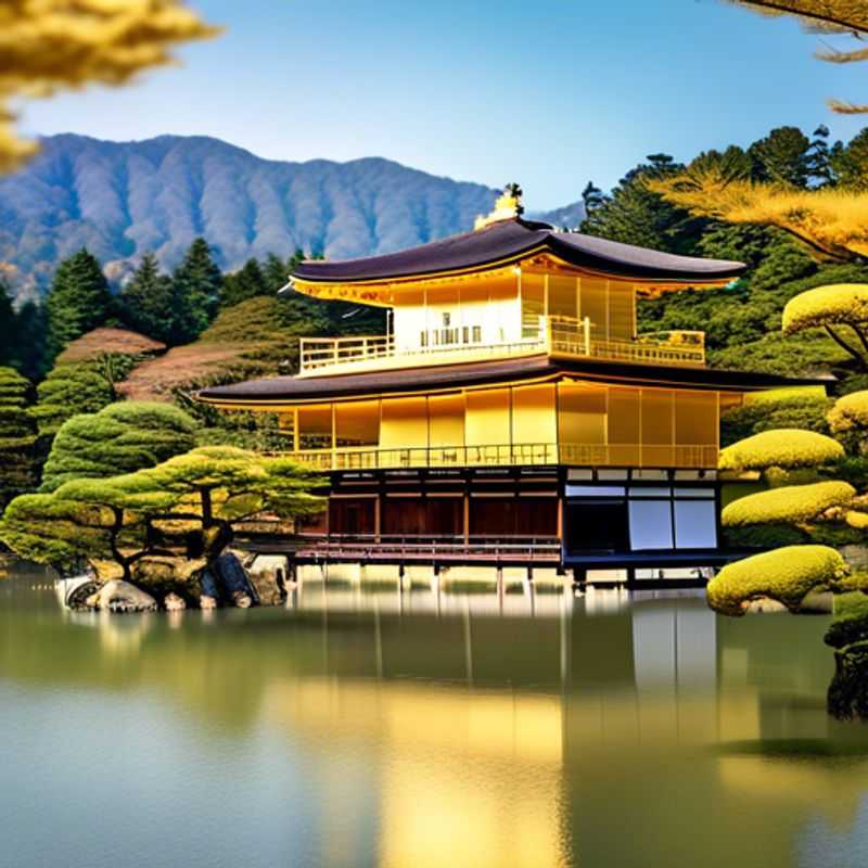 Tres parejas de viajeros de lujo en busca de una coolcation disfrutan de la serenidad y la belleza de los templos de Kyoto, Japón, durante su viaje de 4 días.