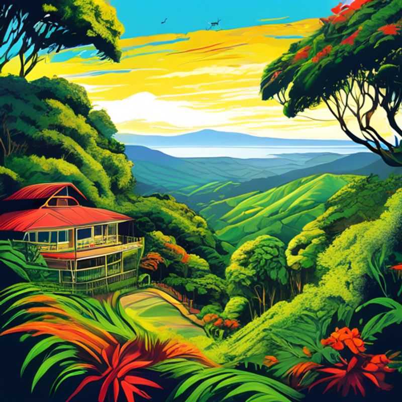 Voyageur solo explorant la luxuriance de Monteverde, Costa Rica, pendant trois semaines d'été, entouré de la biodiversité spectaculaire et des nuages mystiques de la forêt tropicale.