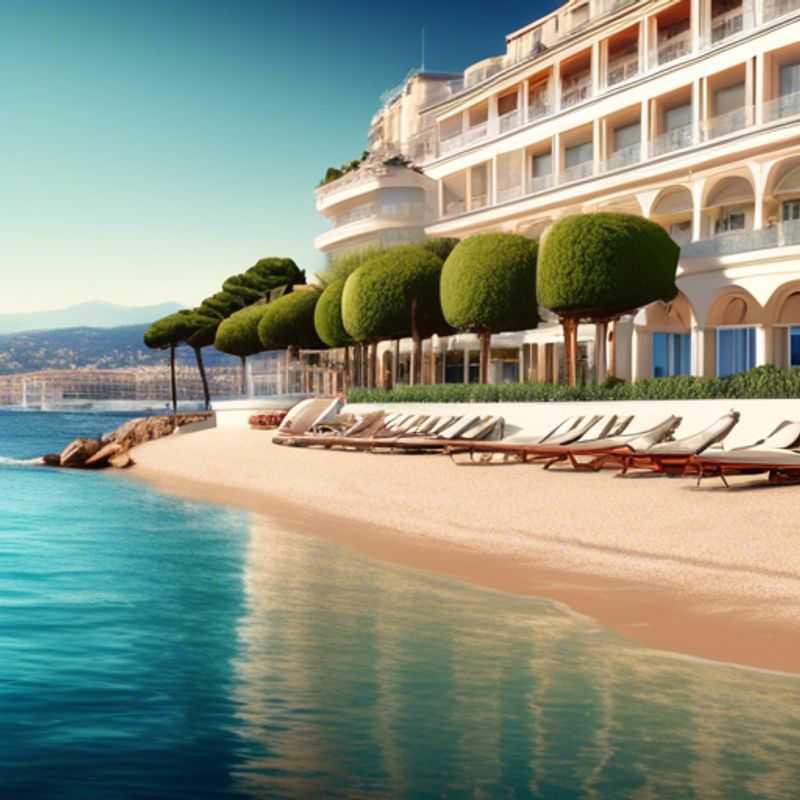 Un voyageur solo profitant du charme printanier de Cannes, France, lors d'un séjour de 4 jours, entouré de palmiers, de plages dorées et de l'ambiance élégante de la Côte d'Azur.