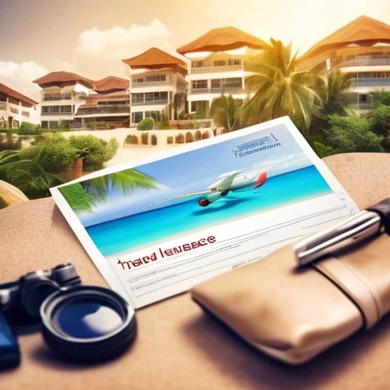 A travel insurance policy document.