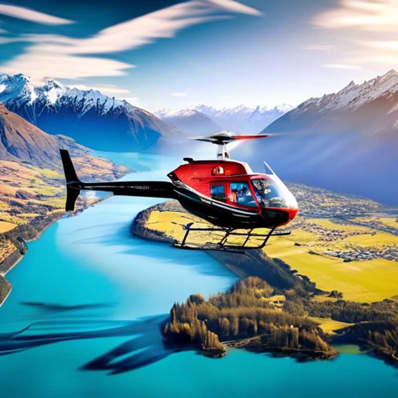Dos parejas disfrutando de la vibrante atmósfera del Festival de Primavera en Queenstown, Nueva Zelanda, rodeadas de impresionantes paisajes y actividades de lujo durante su aventura de tres semanas.