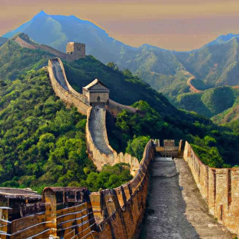 Um viajante solitário contempla a grandeza da Cidade Proibida em Pequim, China, durante sua jornada de duas semanas na primavera, imerso na rica história e cultura do país.