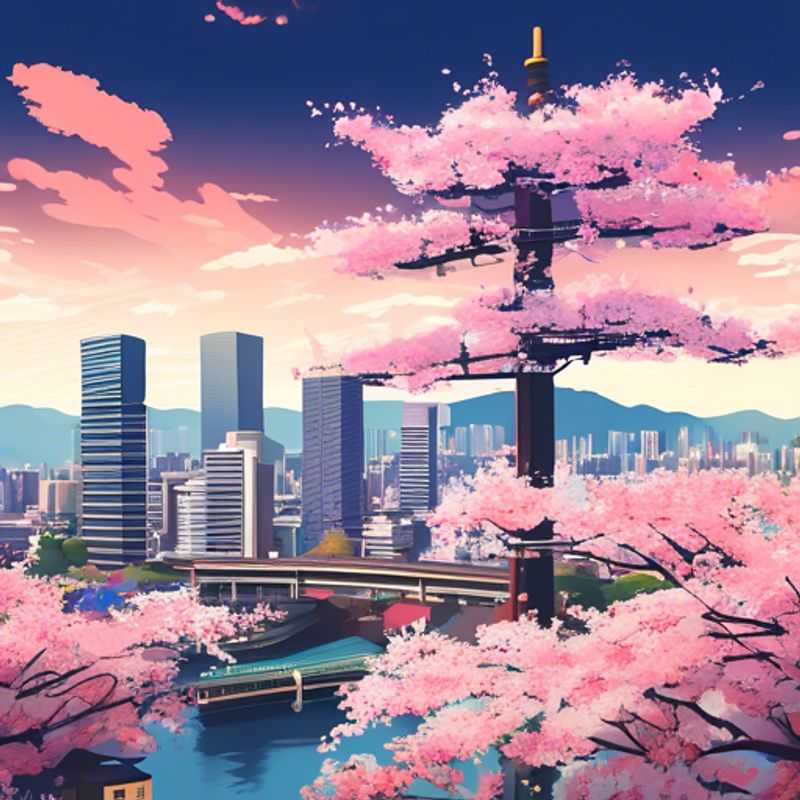 Osaka, Japon : lumières scintillantes de la ville, reflétant le luxe discret et l'énergie vibrante de la ville.