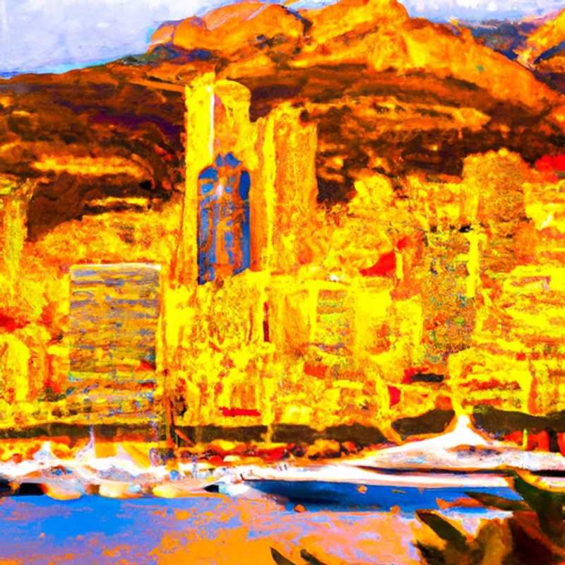 Uma família feliz passa um dia de outono inesquecível no luxuoso Principado de Mônaco, com seus charmosos cassinos, iates reluzentes e vistas deslumbrantes da Riviera Francesa.