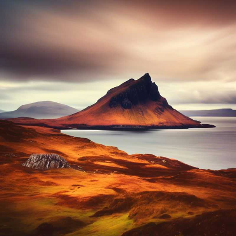 Deux couples explorant la beauté sauvage de l'île de Skye, en Écosse, lors de leur escapade romantique de luxe de quatre jours, entourés de paysages époustouflants et de mystères enchanteurs.