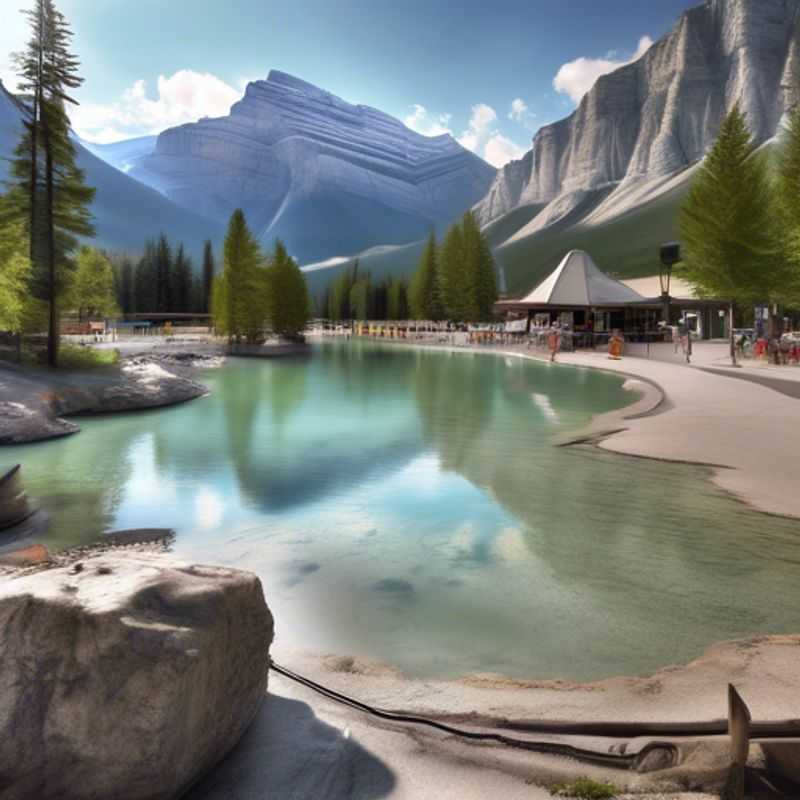 Découvrez les sources chaudes de Banff Upper pour un bain relaxant à Banff, Canada, cet automne