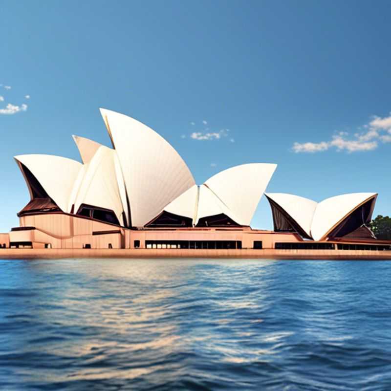 A luxurious couple capturing the vibrant autumn colors along Sydney's iconic Harbour, basking in the sun during their 4-day fall adventure as The Luxury Social Media Traveler.