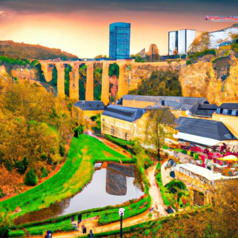Testemunhe a Arte e a História no Museu Nacional de História e Arte na Cidade do Luxemburgo no Inverno Encantador