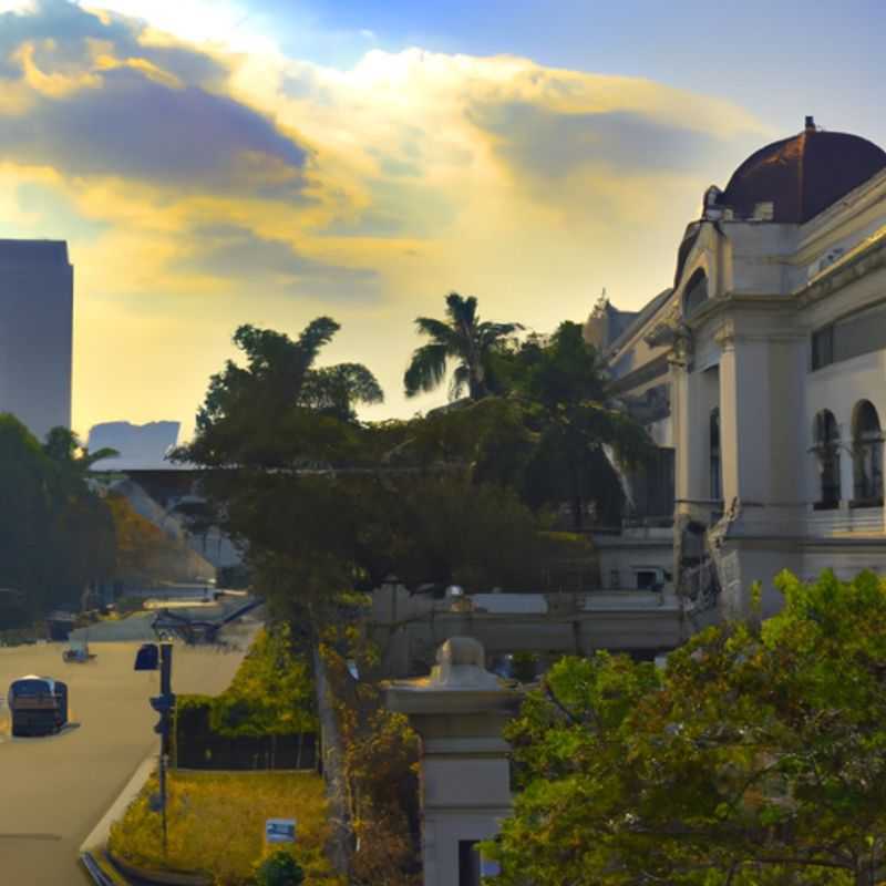 Uma Primavera na Loja Verde em Manila, Filipinas