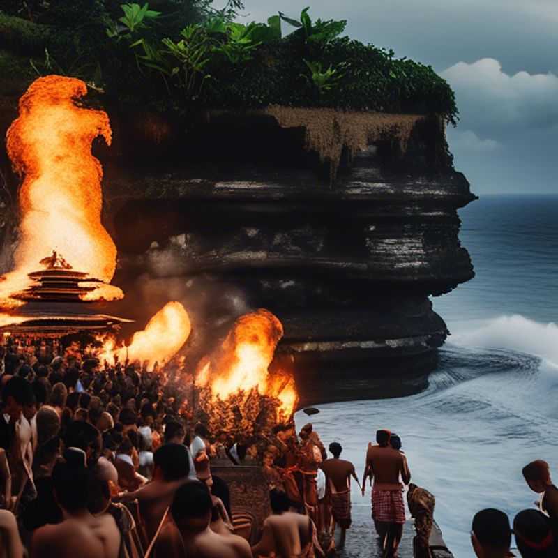 Exploring the Enchantment of Pura Tanah Lot: Bali's Iconic Sea Temple in Winter